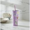 imageLenox 895743 Butterfly Meadow Light Blue Insulated Water BottleLavender