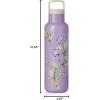 imageLenox 895743 Butterfly Meadow Light Blue Insulated Water BottleLavender