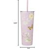 imageLenox 895743 Butterfly Meadow Light Blue Insulated Water BottleLavender