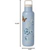 imageLenox 895743 Butterfly Meadow Light Blue Insulated Water BottleLight Blue