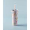 imageLenox 895743 Butterfly Meadow Light Blue Insulated Water BottlePink