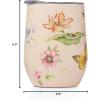 imageLenox 895743 Butterfly Meadow Light Blue Insulated Water BottlePink