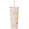 imageLenox 895743 Butterfly Meadow Light Blue Insulated Water BottlePink