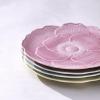 imageLenox 897161 Butterfly Meadow Floral Accent Plates Green Set of 4Pink