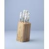 imageLenox 898380 Butterfly Meadow Herbs 6Piece Cutlery Block Set