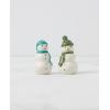 imageLenox Balsam Lane Snowman Salt ampamp Pepper Set 037 Green