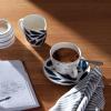 imageLenox Blue Bay 4Piece Teacup ampamp Saucer Set 209 White209