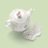 imageLenox Butterfly Meadow Double Handled Sugar Bowl with Lid White  1 Count Pack of 1173 LB