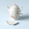 imageLenox Butterfly Meadow Double Handled Sugar Bowl with Lid White  1 Count Pack of 1173 LB
