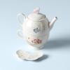 imageLenox Butterfly Meadow Double Handled Sugar Bowl with Lid White  1 Count Pack of 1173 LB
