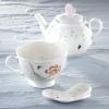 imageLenox Butterfly Meadow Double Handled Sugar Bowl with Lid White  1 Count Pack of 1173 LB