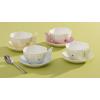 imageLenox Butterfly Meadow Figural Cup and Saucer Set YellowCup and Saucer  Yellow