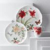 imageLenox Butterfly Meadow Holiday 4Piece Mug Set 240 LB Red ampamp Green18Piece Dinnerware Set