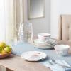 imageLenox Butterfly Meadow Hydrangea Large Oval Platter White 12Piece Dinnerware Set