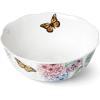 imageLenox Butterfly Meadow Hydrangea Large Oval Platter White Serving Bowl