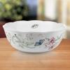 imageLenox Butterfly Meadow Serving Bowl  white body 