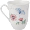 imageLenox Butterfly Meadow Tiger Swallow Tail Porcelain Cup and Saucer Set Mug