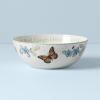 imageLenox Butterfly Meadow quotLive Well Laugh Often Love Muchquot Serving Bowl White 