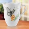 imageLenox Porcelain Meadow Cup and Saucer 13 LB Blue Butterfly1 Count Pack of 1