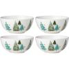 imageLenox 880067 Balsam Lane 4Piece AllPurpose Bowl Set Christmas Drinkware Holiday Hosting