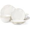 12-Piece Dinnerware Set  White