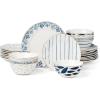 24-Piece Dinnerware Set  Ikat