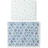 imageLenox 895698 Blue Bay 2Piece Glass Cutting Board Set