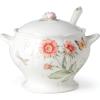 imageLenox Butterfly Meadow 2Piece Tureen ampamp Ladle Set 575 LB MultiSoup ToureenLadle