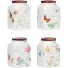 imageLenox Butterfly Meadow Baking Spice Jars Set of 4 140 LB Multi
