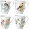 imageLenox Butterfly Meadow Flutter Porcelain Mugs Set of 4 MulticolorMugs  Set of 4