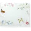 imageLenox Butterfly Meadow Large Glass Cutting Board 295 LB MultiGlass Prep Board  Large