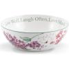 imageLenox Butterfly Meadow quotLive Well Laugh Often Love Muchquot Serving Bowl White 