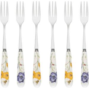 imageButterfly Meadow 6Piece Block SetCocktail Forks  Set of 7