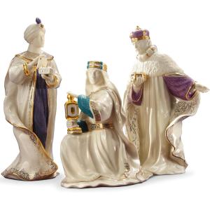 imageLenox 6399943 First Blessing Nativity Three Kings Figurine SetThree Kings