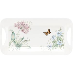imageLenox 855601 Butterfly Meadow Melamine Handled Serving Tray Lightweight Melamine Material153 x 10 x 05