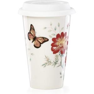 imageLenox 857699 Butterfly Meadow Ice Cream BowlIvoryThermal Travel Mug  White