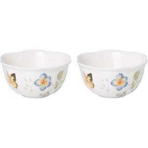 imageLenox 857702 Butterfly Meadow Soup BowlDessert Bowls  Set of 2