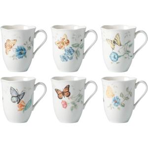 imageLenox 857702 Butterfly Meadow Soup BowlMugs  Set of 6