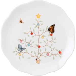 imageLenox 894547 Butterfly Meadow Seasonal 12Piece Dessert Set Christmas DinnerwareDessert Plates  Set of 4