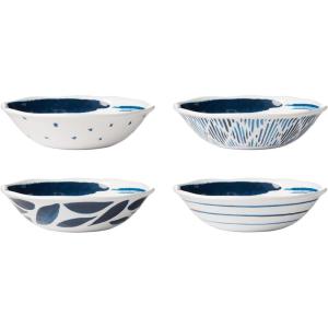 imageLenox 895240 Blue Bay Melamine Assorted Tumblers Set of 4 Lightweight Melamine MaterialAllPurpose Bowls  Set of 4