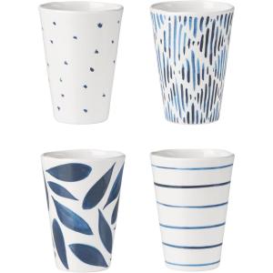 imageLenox 895240 Blue Bay Melamine Assorted Tumblers Set of 4 Lightweight Melamine MaterialTumblers  Set of 4