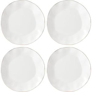 imageLenox 895681 Blue Bay White 24Piece Dinnerware SetDinner Plates  Set of 4  White