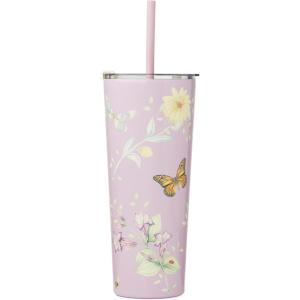 imageLenox 895743 Butterfly Meadow Light Blue Insulated Water BottleLavender