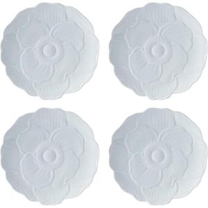 imageLenox 897161 Butterfly Meadow Floral Accent Plates Green Set of 4Blue