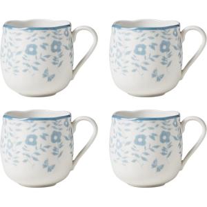 imageLenox BM COTTAGE DW MUGS S4 CORNFLWR