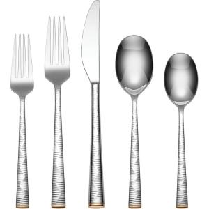imageLenox Blue Bay Flatware Piece Set 20 Count Metallic