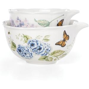imageLenox Butterfly Meadow 2piece Nesting Bowl Set 29 LB Multi