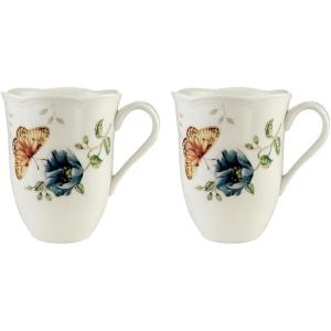 imageLenox Butterfly Meadow Fritillary Mug1 Count Pack of 2