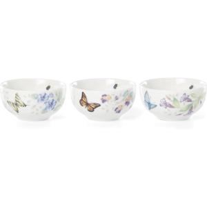 imageLenox Butterfly Meadow Kitchen 3Piece Mini Bowl Set 170 LB Multi