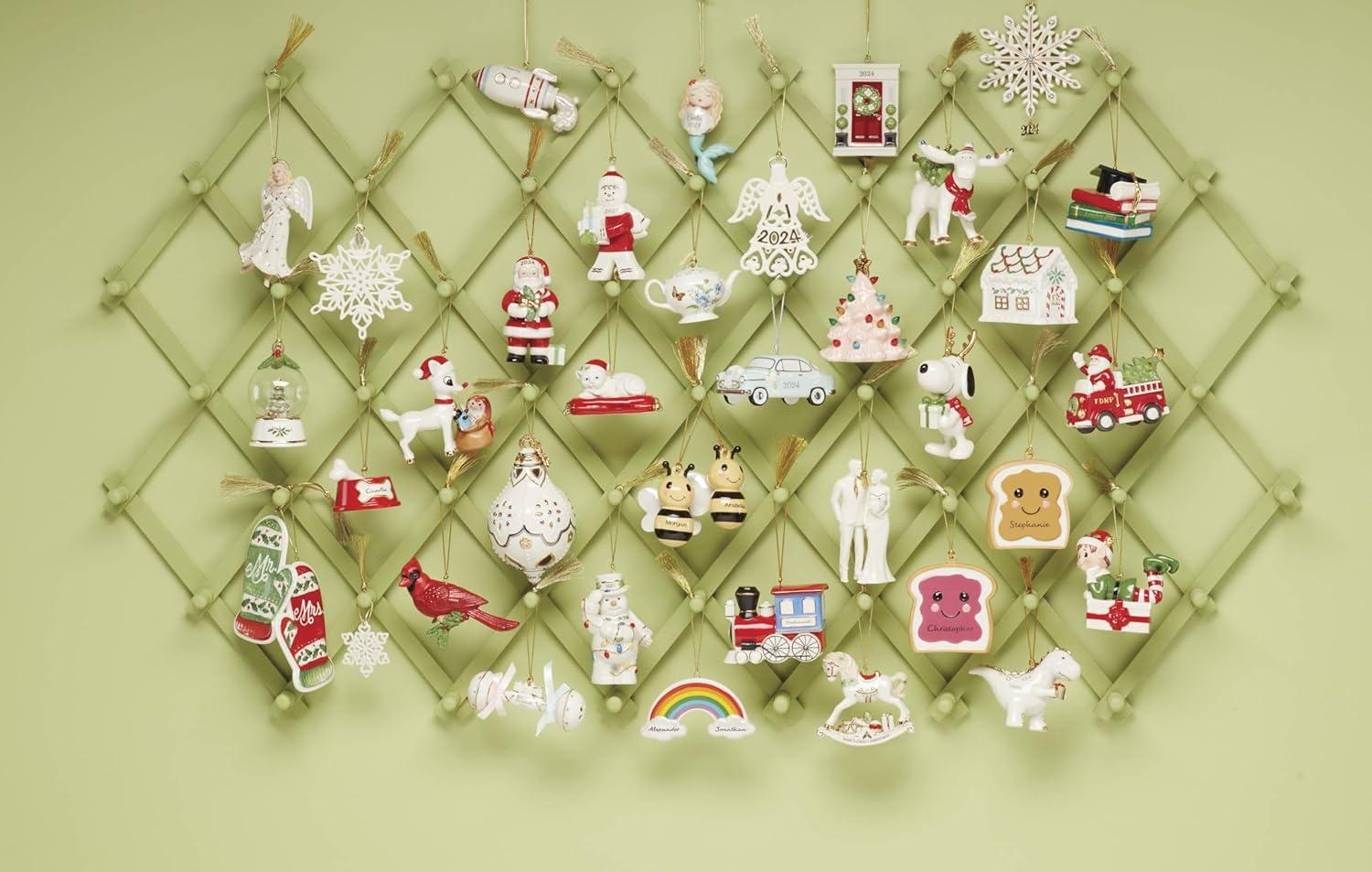 imageLenox 895772 2024 Snow Fantasies Snowflake Ornament ChristmasLenox Annual